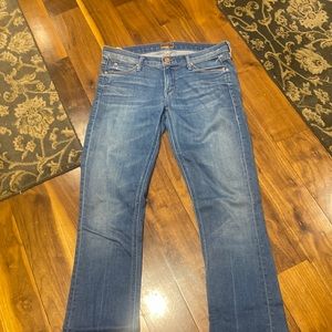 Mother jeans light blue soft slight boot